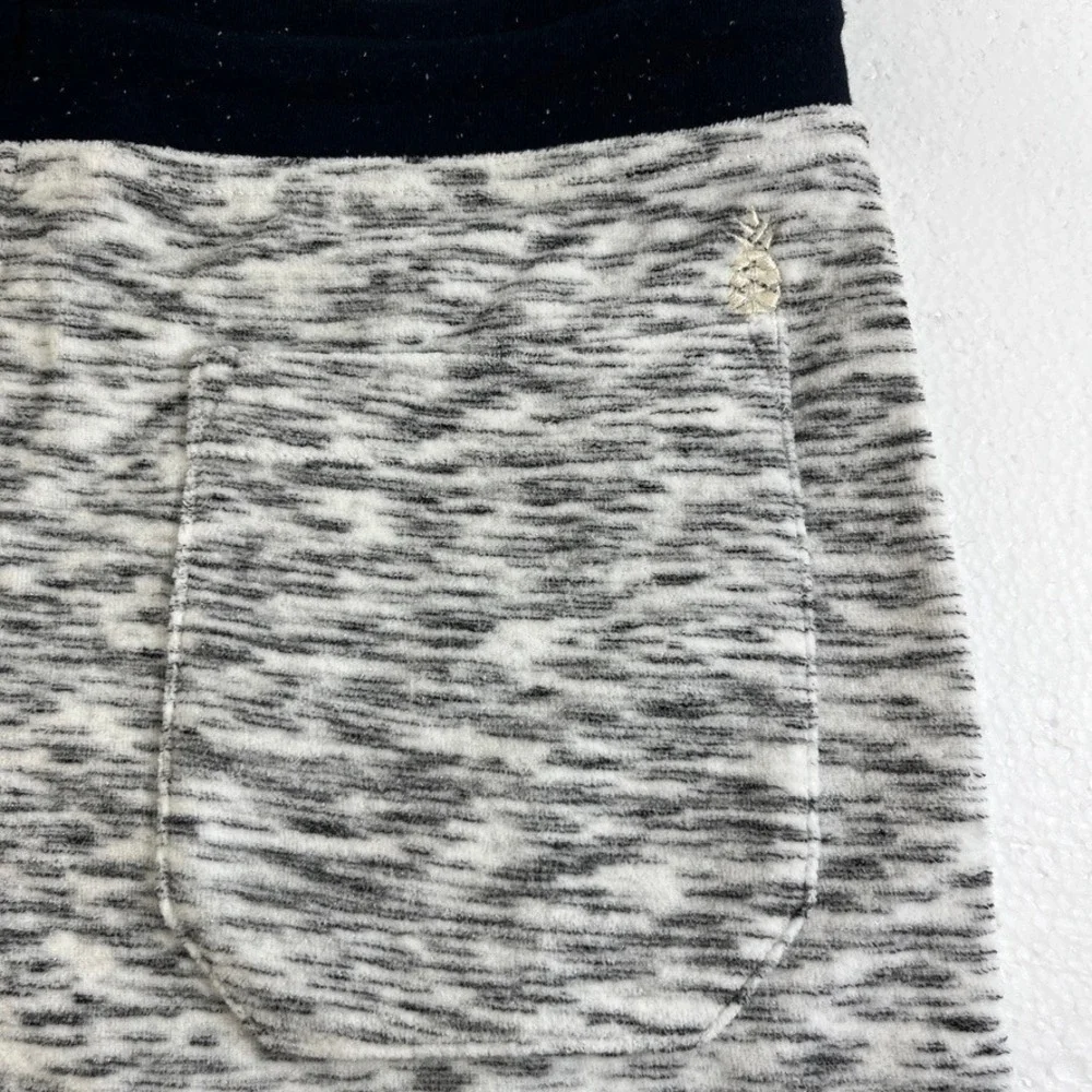 Chubbies Lounge Wear Shorts‎ Mens Small Gray White Heathered Drawstring Casual